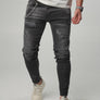 2Y Premium - Painted Jeans - Black